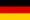 Flagge von Deutschland - Deutsch